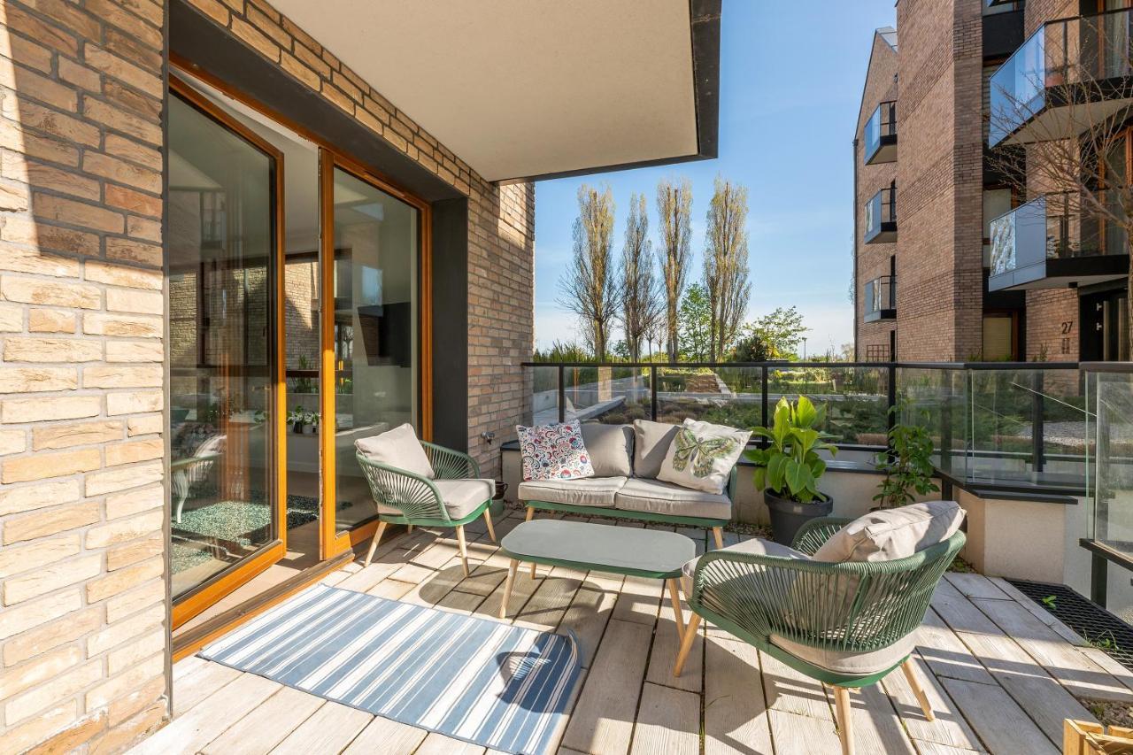 Garden Apartment Sadowa Gdańsk Buitenkant foto